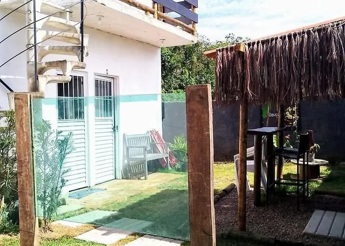 ÔBANGALÔ MARANDUBA chalé inteiro Ubatuba